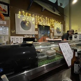 sushi counter!