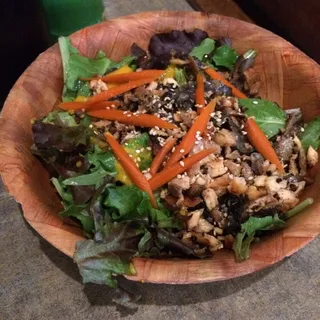 Salmon Skin Salad