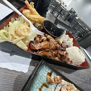 Chicken bento
