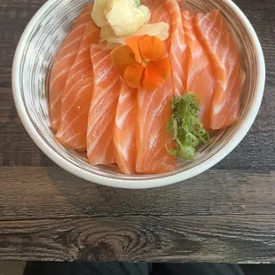 Salmon Wagyu Chirashi Bowl