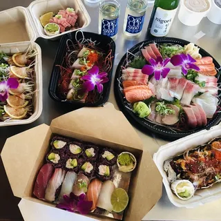 Combo A with California Roll