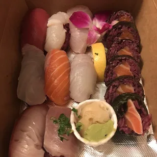 Combo B with Salmon Roll