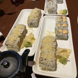 Spicy Salmon Rolls