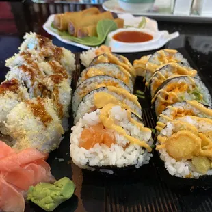 Captain Crunch Roll, Lady Love Roll, Rock Roll