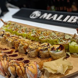 sushi, food, sashimi, sushi and sashimi