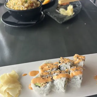 Vegan Spicy California Roll