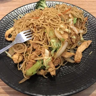 Chicken Yaki Soba.  Yum yum!  This was a very good dish!  They never disappoint at this restaurant.