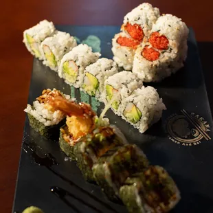 sushi, sushi and sashimi, sashimi, food