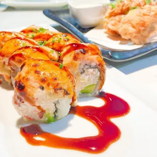 Baked Salmon Roll