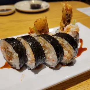 soft shell crab roll