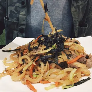 Beef Yaki Udon Lunch
