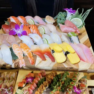 sushi and sashimi