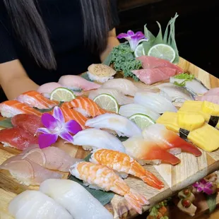 food, sushi, sashimi, sushi and sashimi
