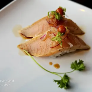 Seared Albacore is so good
