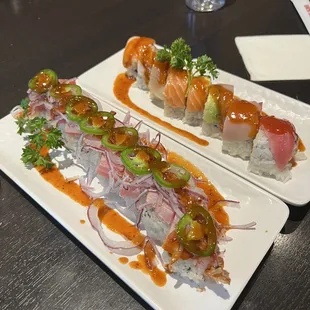 Jose Roll, Spicy Rainbow Roll