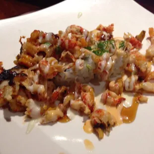Baked Lobster Roll