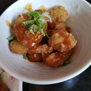 SPICY POPCORN SHRIMP