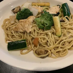 My Chicken Yakisoba noodles