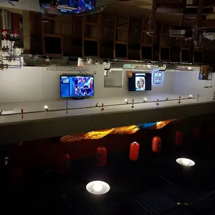 Sushi bar.