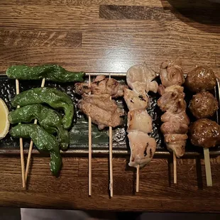 Kushiyaki a set