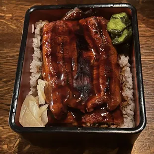 double portion of eel