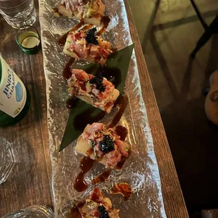 sushi and sashimi, food