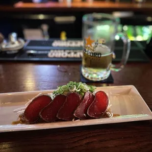 Tuna appetizer