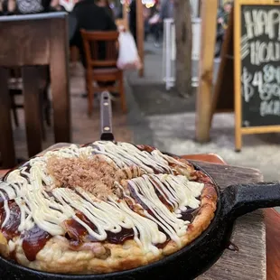 Seafood Okonomiyaki