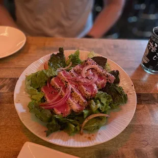 Tuna Tataki With Sesame Seeds