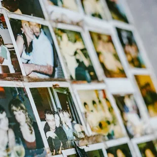 Polaroids at Sake Bar Satsko