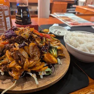 Sake bomb special BBQ, beef