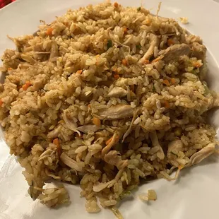 Fried rice with chicken