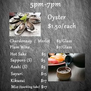 Monday to Sunday  new happy hours