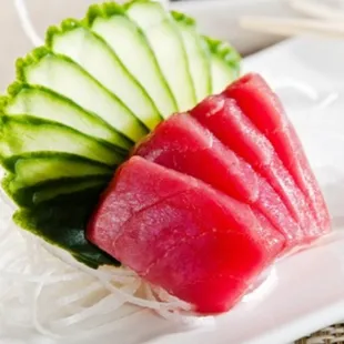 Ahi tuna sashimi