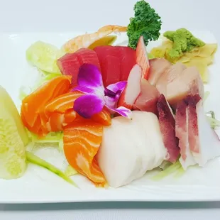 Sashimi Deluxe dinner