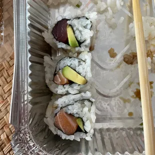 sushi, sashimi, sushi and sashimi, food