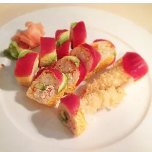 &quot;Rock N Roll&quot; (add soy paper &amp; tuna)