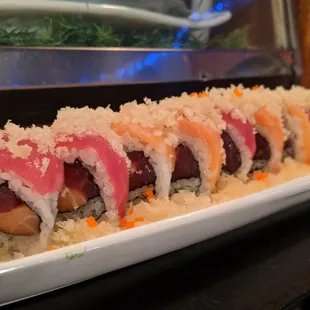 Tiger roll with no eel.