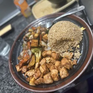 Chicken hibachi
