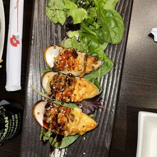 a plate of food