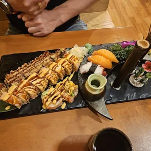 Spiderman and Jaguar rolls