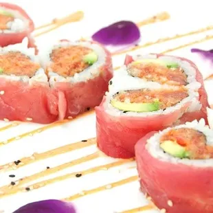 Hot girl special sushi roll