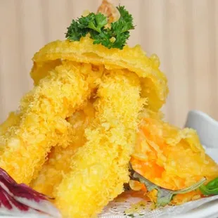 Shrimp tempura appetizer
