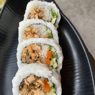 9. Salmon Skin Roll