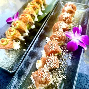 sushi and sashimi, sushi, sashimi, food