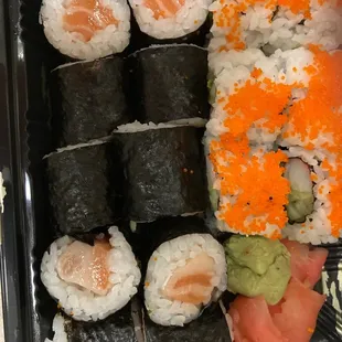 sushi and sashimi, sushi, food, sashimi