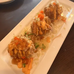 Dancing Scallops appetizer