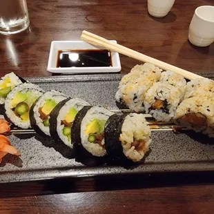 Veggie Combo Roll &amp; Sweet Potato Roll
