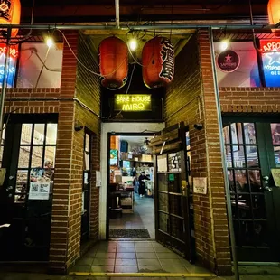 Exterior of the restaurant