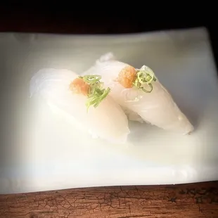 Halibut Sushi 2pcs.